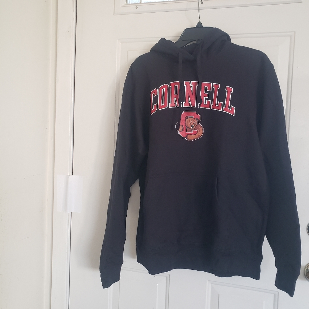 Cornell University Red Black Classic Hoodie Pullover